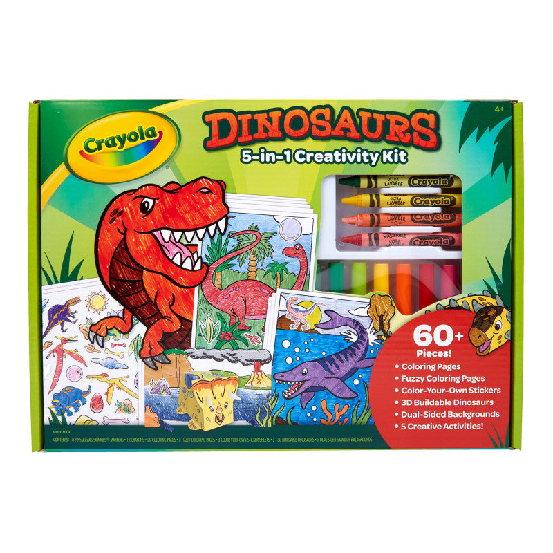 Dinosaur 5-In-1 Creativity Kit (Pack of 2)