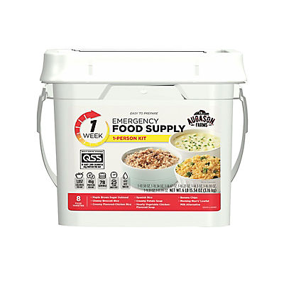 Augason Farms Emergency Food Supply Kit, 1 Week, 1 Person