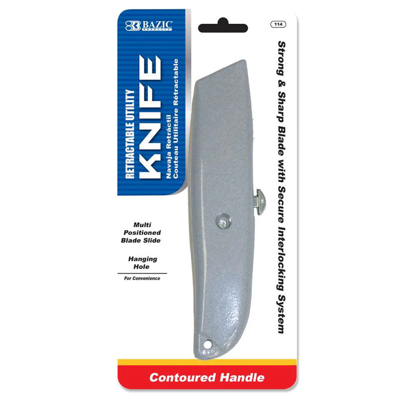 Bazic Multipurpose Utility Knife (Pack of 12)