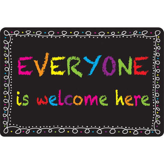 Mouse Pad Chalk Loop Everyone Is Welcome (Pack of 10)