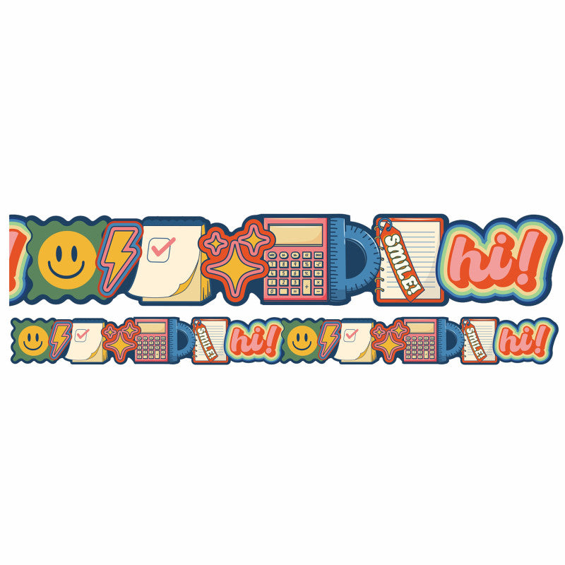 School Icons Deco Trim Extra Wide (Pack of 10)