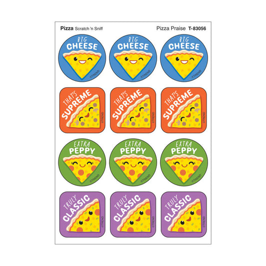 Stinky Stickers Pizza Scent Pizza Praise (Pack of 12)