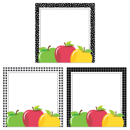 Apple Time Apple Cards 6In Cut-Outs (Pack of 6)