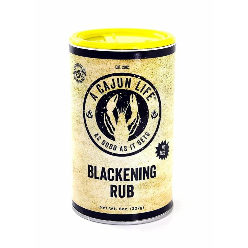 A CAJUN LIFE Grocery > Cooking & Baking > Extracts, Herbs & Spices A CAJUN LIFE Blackening Rub, 8 oz