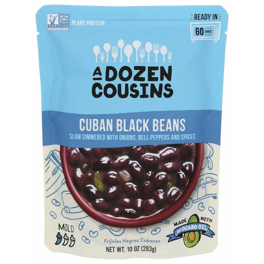 A DOZEN COUSINS Grocery > Meal Ingredients > Beans A DOZEN COUSINS Cuban Black Beans, 10 oz