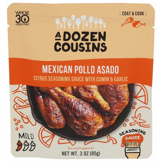 A DOZEN COUSINS Grocery > Cooking & Baking > Seasonings A DOZEN COUSINS: Mexican Pollo Asado Seasoning, 3 oz