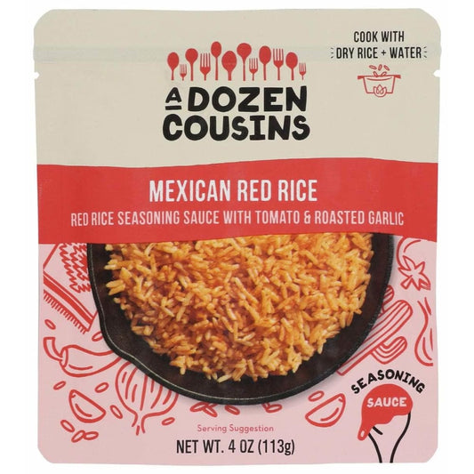 A DOZEN COUSINS Grocery > Cooking & Baking > Seasonings A DOZEN COUSINS: Mexican Red Rice Seasoning Sauce, 4 oz
