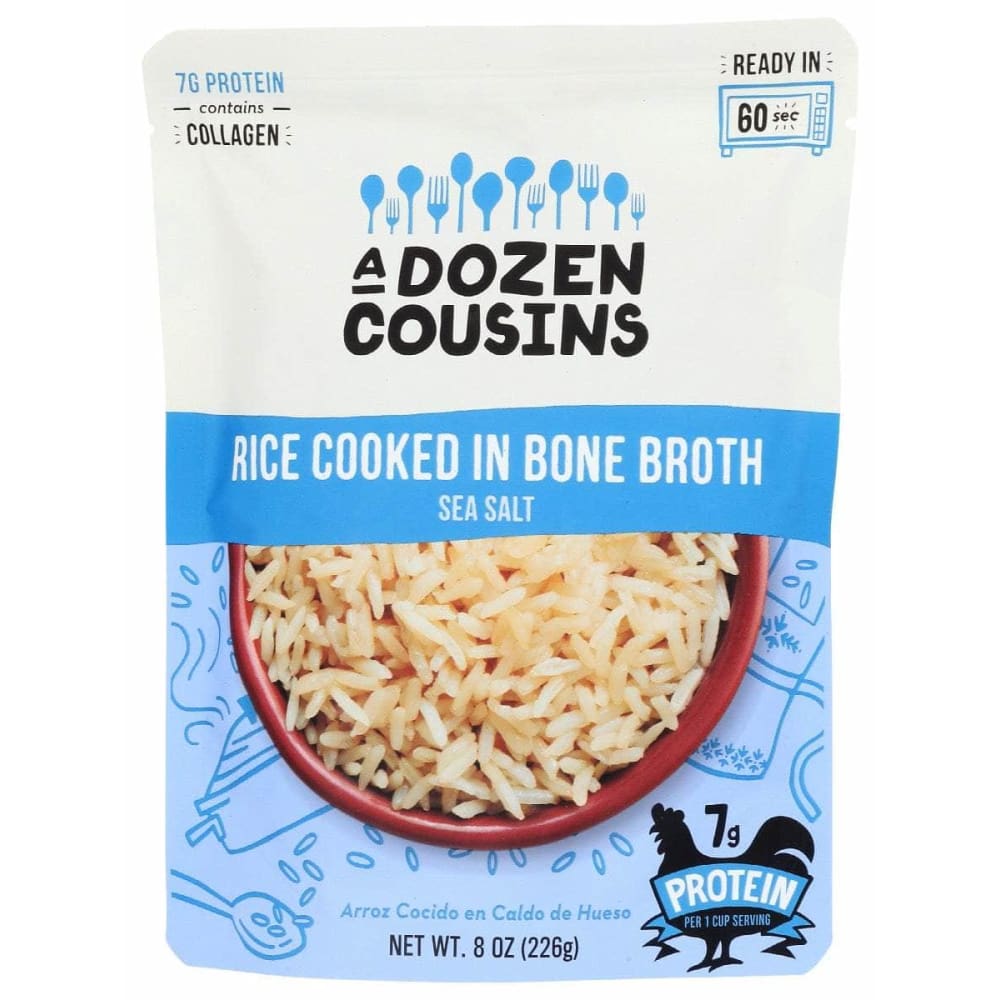 A DOZEN COUSINS A Dozen Cousins Rice Sea Salt Rte, 8 Oz
