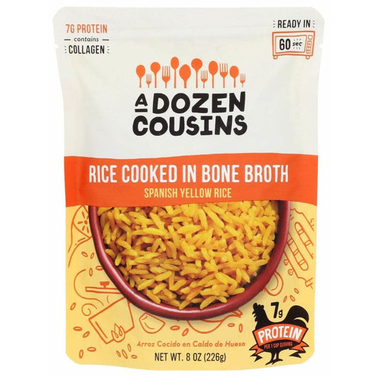 A DOZEN COUSINS A Dozen Cousins Rice Spanish Yellow Rte, 8 Oz