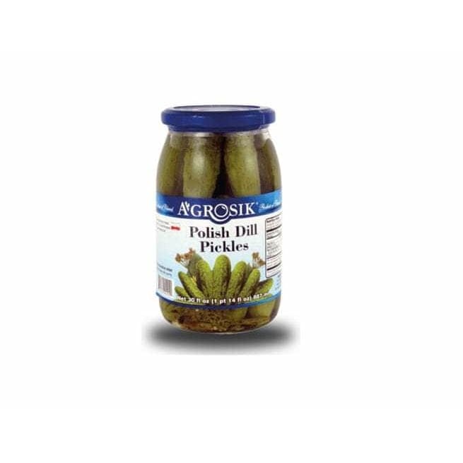 AGROSIK Grocery > Pantry > Food A GROSIK: Polish Dill Pickles, 30 oz