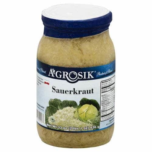 A GROSIK Grocery > Pantry > Condiments A GROSIK: Sauerkraut, 33 oz