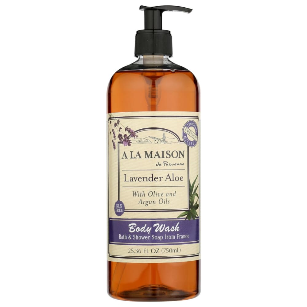 A LA MAISON: Body Wash Lavender Aloe 25.36 FO (Pack of 3) - Beauty & Body Care > Soap and Bath Preparations > Body Wash - A LA MAISON