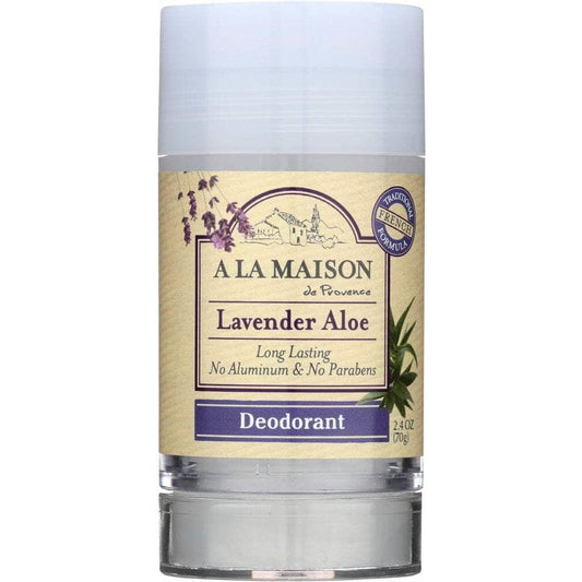 A LA MAISON DE PROVENCE A La Maison De Provence Deodorant Lavender Aloe, 2.4 Oz