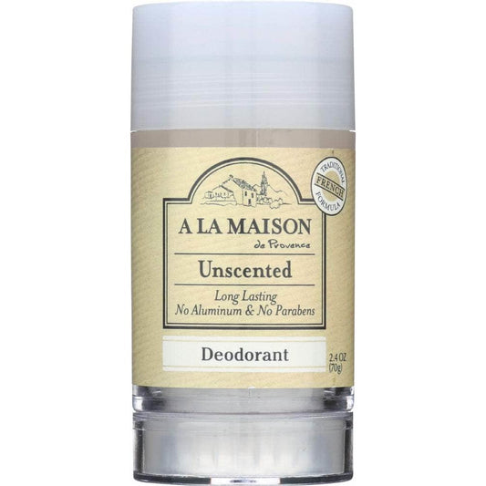 A LA MAISON DE PROVENCE A La Maison De Provence Deodorant Unscented 2.4 Oz
