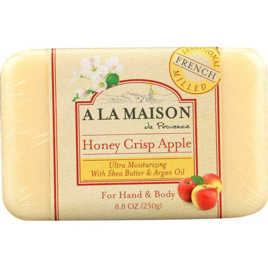 A LA MAISON DE PROVENCE A La Maison De Provence Honey Crisp Apple Bar Soap, 8.8 Oz