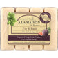 A LA MAISON DE PROVENCE A La Maison Fig & Basil Bar Soap 4 Bars Value Pack, 14 Oz