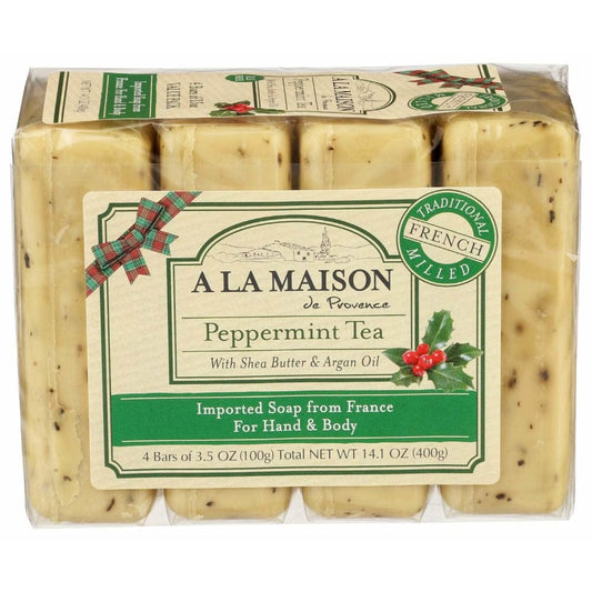 A LA MAISON A LA MAISON Peppermint Tea, 4 pk
