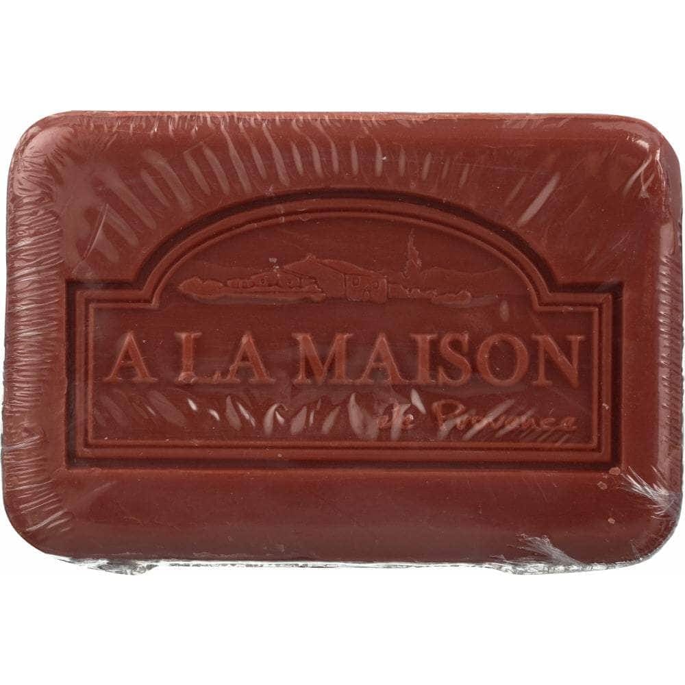 A LA MAISON DE PROVENCE A La Maison Soap Bar Earth Spa Red Clay, 8.8 Oz