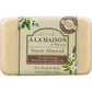 A LA MAISON DE PROVENCE A La Maison Sweet Almond Bar Soap, 8.8 Oz