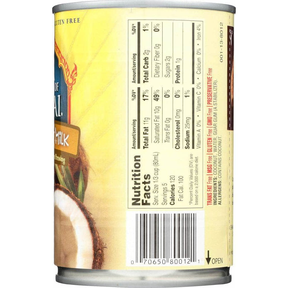 A Taste Of Thai A Taste Of Thai Coconut Milk, 13.5 oz
