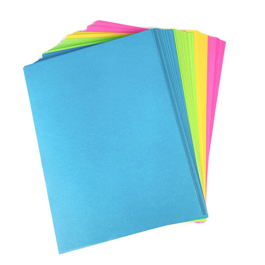Spring Colors Cardstock 8.5X11 Punkydoodle Paper 100 Sheets (Pack of 2)