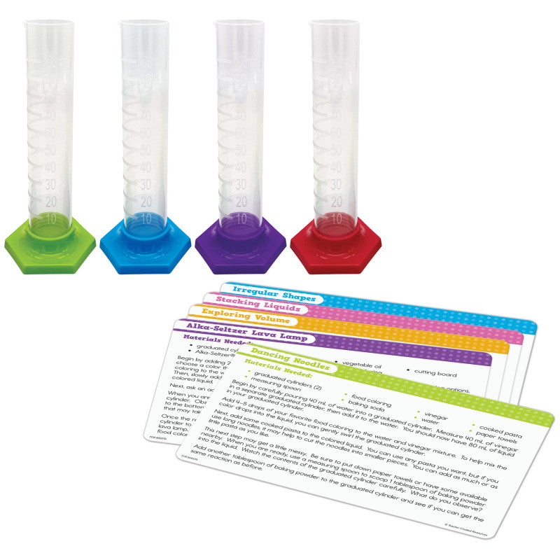 Graduated Cylinders Activity Set Up Close Science (Pack of 6)
