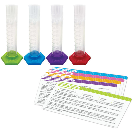 Graduated Cylinders Activity Set Up Close Science (Pack of 6)