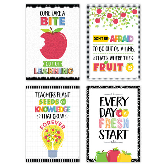 Apple Time Inspire U 4-Poster Pack (Pack of 2)