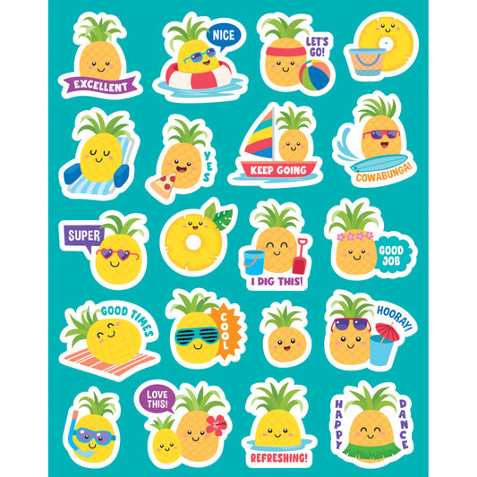 Pineapple Smelly Stickers (Pack of 12)