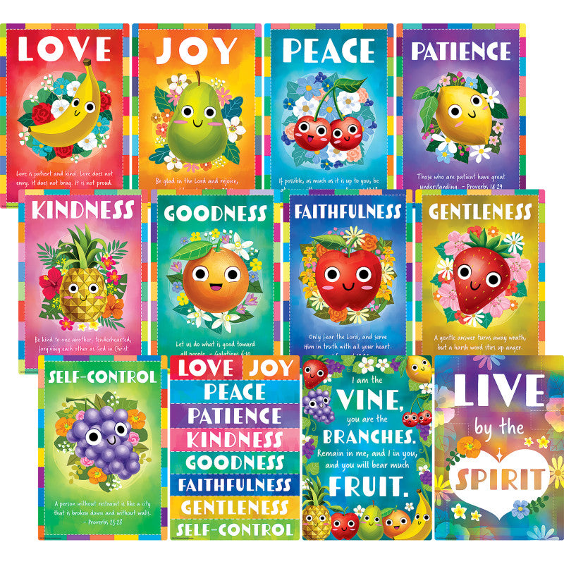 Fruit Of The Spirit Small Posters (Pack of 2)