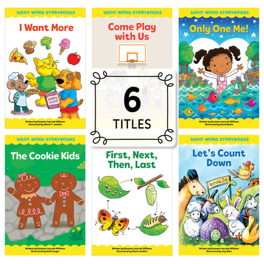 Sight Word Storybooks Set 4