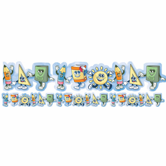 Characters Deco Trim Extra Wide (Pack of 10)