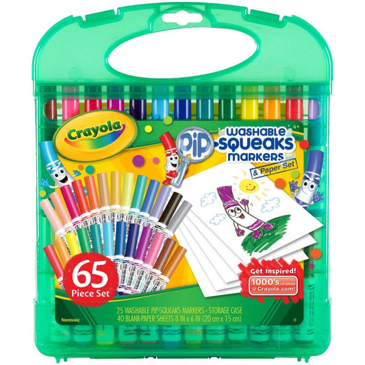 Pip-Squeaks Wash Marker & Paper Set (Pack of 2)