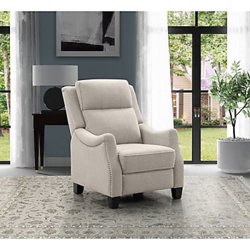 Abbyson Living Cameron Tufted Push-Back Recliner - Home/Furniture/Living Room Furniture/Chairs & Recliners/ - ShelHealth