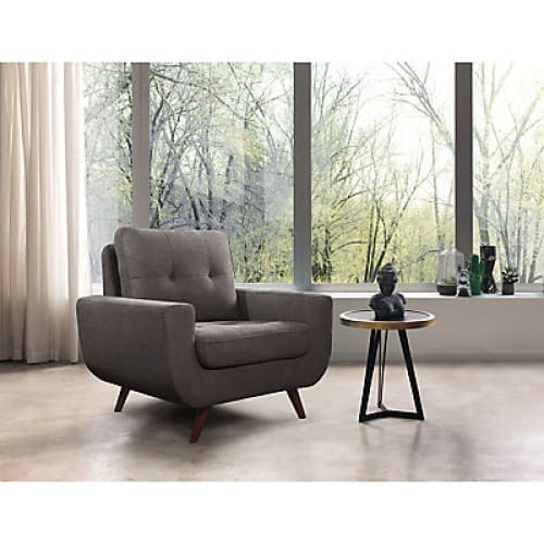 Abbyson Living Pacey Stain-Resistant Fabric Chair - Home/Furniture/Living Room Furniture/Chairs & Recliners/ - ShelHealth