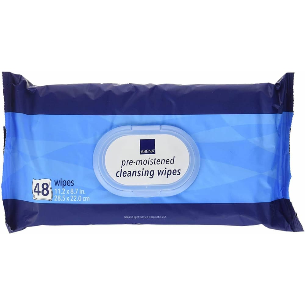 ABENA Abena Wipes Cleansing, 48 Pk