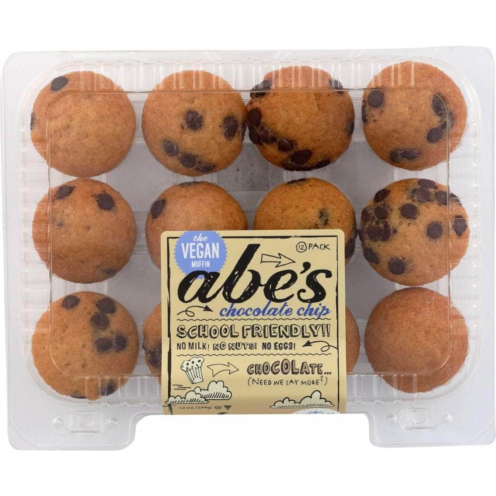 Abes Muffin Abe's Vegan Chocolate Chip Muffins, 10 Oz