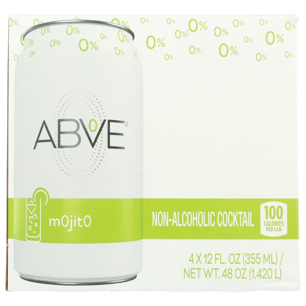 ABOVE: Mojito Non Alcoholic Cocktails 4Pk 48 fo (Pack of 3) - Grocery > Beverages > Drink Mixes > All Natural & Organic Cocktail Mixers -