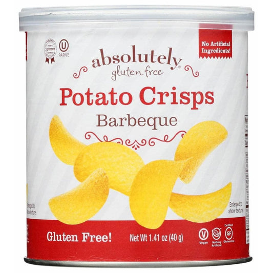 ABSOLUTELY GLUTEN FREE ABSOLUTELY GLUTEN FREE Barbecue Potato Crisps, 1.41 oz