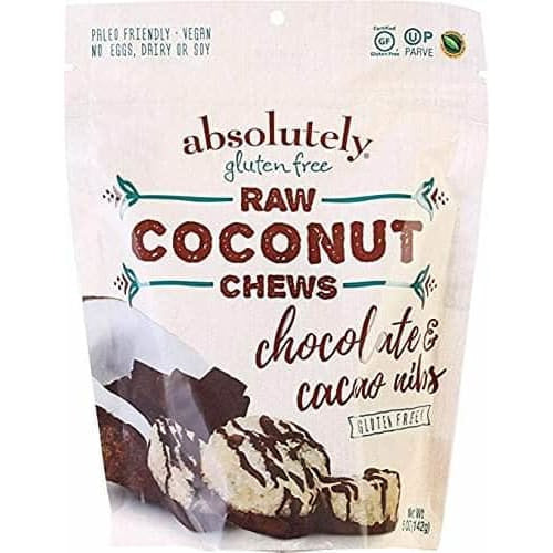 Absolutely Gluten Free Absolutely Gluten Free Chews Coconut With Cocoa Nibs, 5 oz