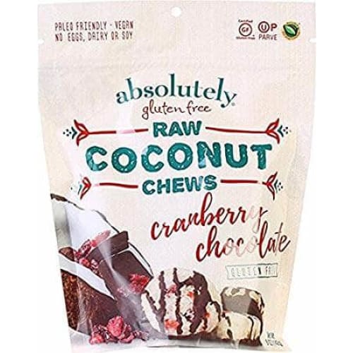 Absolutely Gluten Free Absolutely Gluten Free Chews Coconut With Cranberry Nib, 5 oz