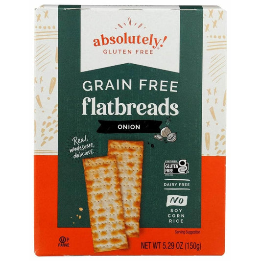 ABSOLUTELY GLUTEN FREE ABSOLUTELY GLUTEN FREE Flatbread Gf Tstd Onion, 5.29 oz