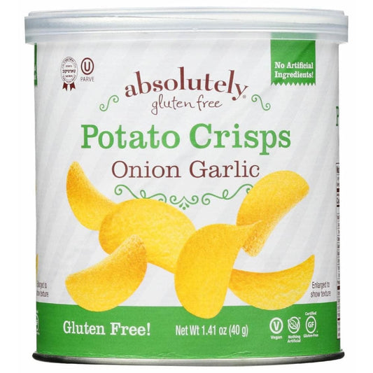 ABSOLUTELY GLUTEN FREE ABSOLUTELY GLUTEN FREE Onion Garlic Potato Crisps, 1.41 oz