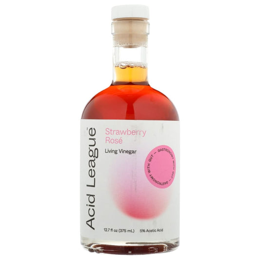 ACID LEAGUE: Vinegar Strwbry Rose 12.7 FO (Pack of 2) - Grocery > Cooking & Baking > Vinegars - ACID LEAGUE