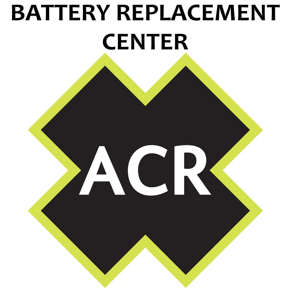 ACR FBRS 400/ 410/ 425/ 435 Battery Replacement Service f/ 400 Series PLB’s - Marine Safety | Service - ACR Electronics