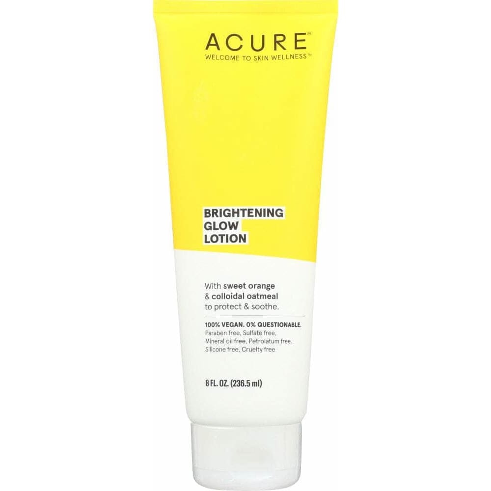 ACURE Acure Brightening Glow Lotion, 8 Fl Oz