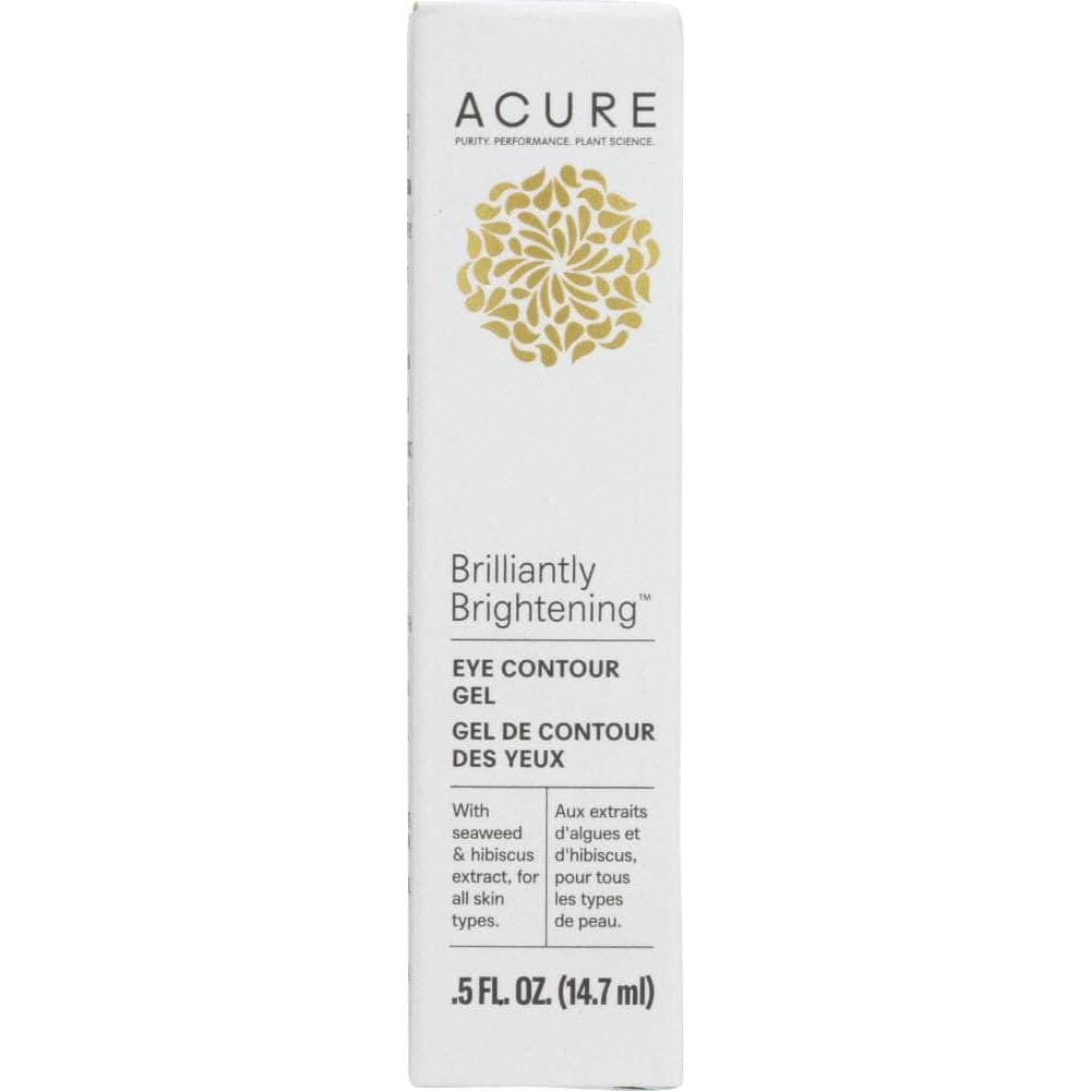 ACURE Acure Brilliantly Brightening Eye Contour Gel, 0.5 Fl Oz