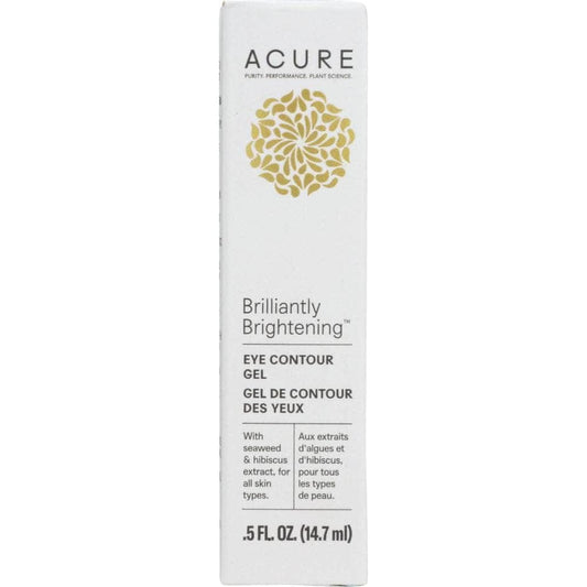 ACURE Acure Brilliantly Brightening Eye Contour Gel, 0.5 Fl Oz