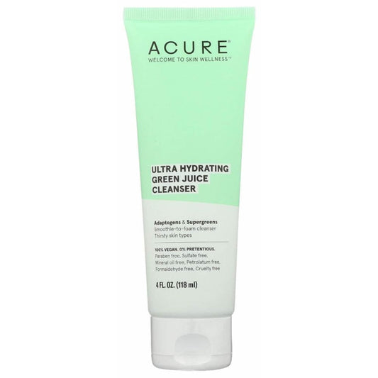 ACURE Acure Cleanser Ultr Hyd Grn Jce, 4 Fo