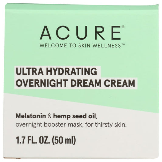 ACURE: Cream Hydrating Overnight 1.7 fo - Beauty & Body Care > Skin Care > Facial Lotions & Cremes - ACURE